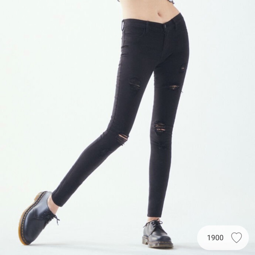 Pacsun Ripped Black Jeans